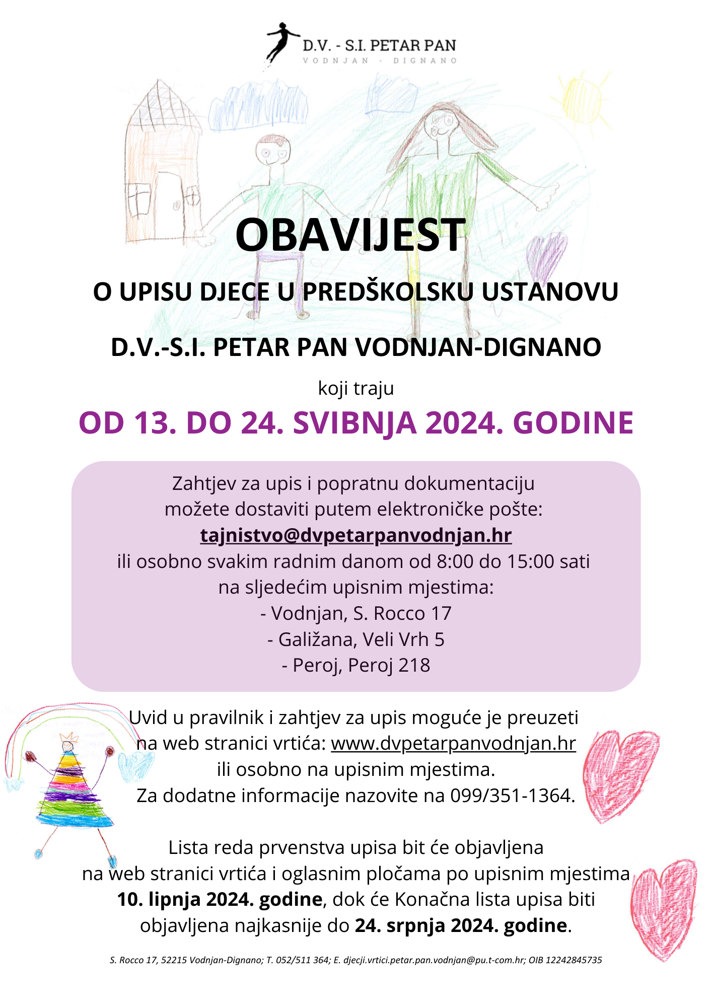 DV Petar Pan - Vodnjan