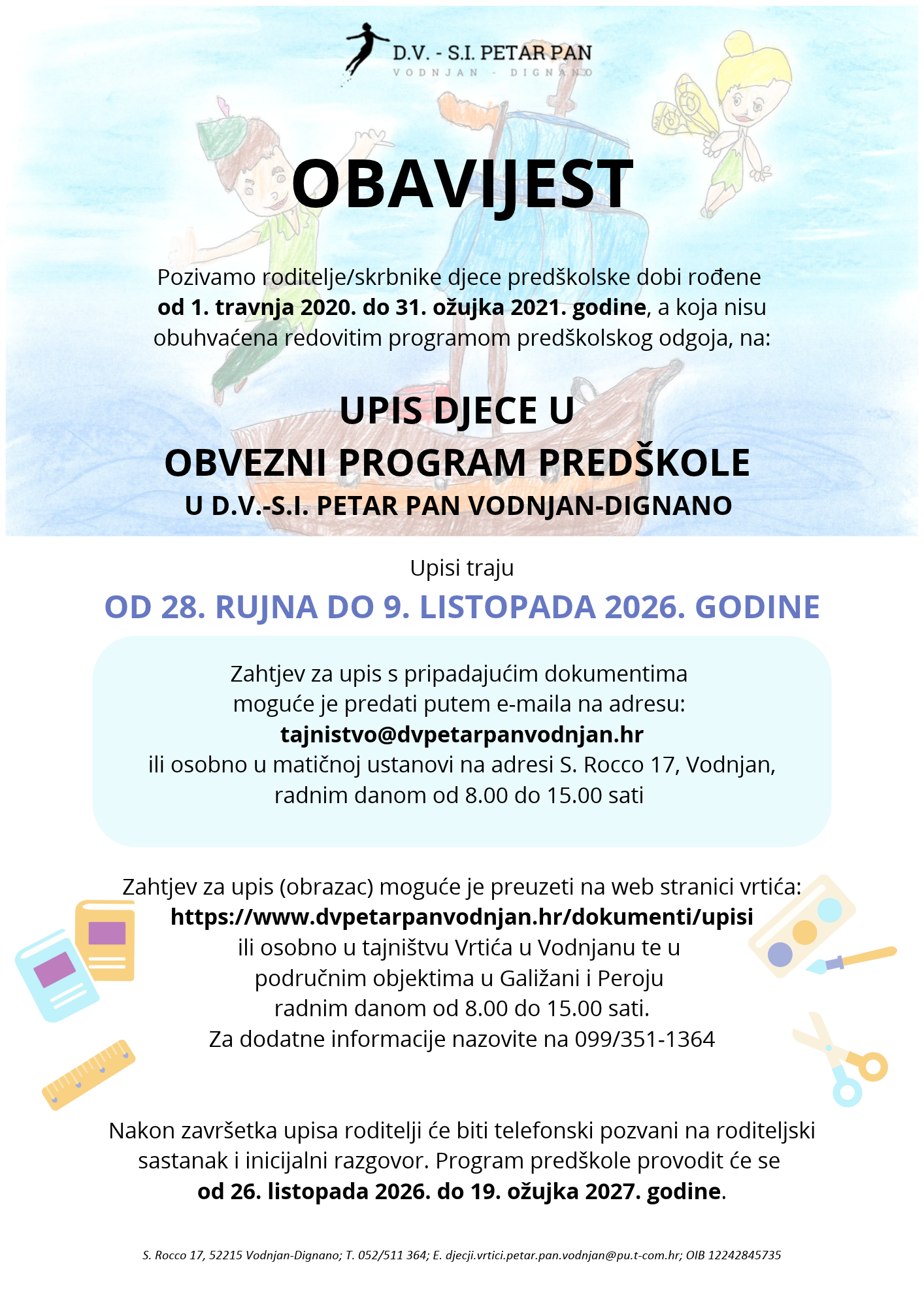 DV Petar Pan - Vodnjan